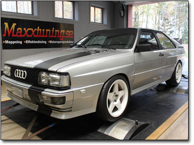 Dynotest Audi UrQuattro - Maxxtuning AB