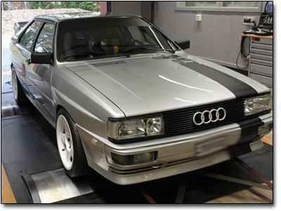 Mapping MaxxECU Audi Urquattro - Maxxtuning AB