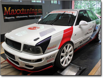 Mapping MaxxECU Audi S2 - Maxxtuning AB