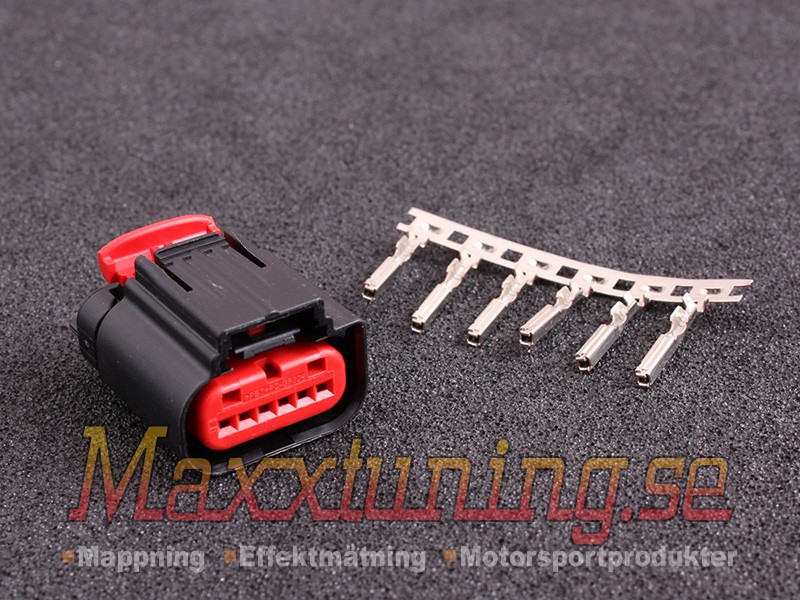 Connector 6-way socket housing (Coyote E-Throttle ... nissan wiring harness pins 