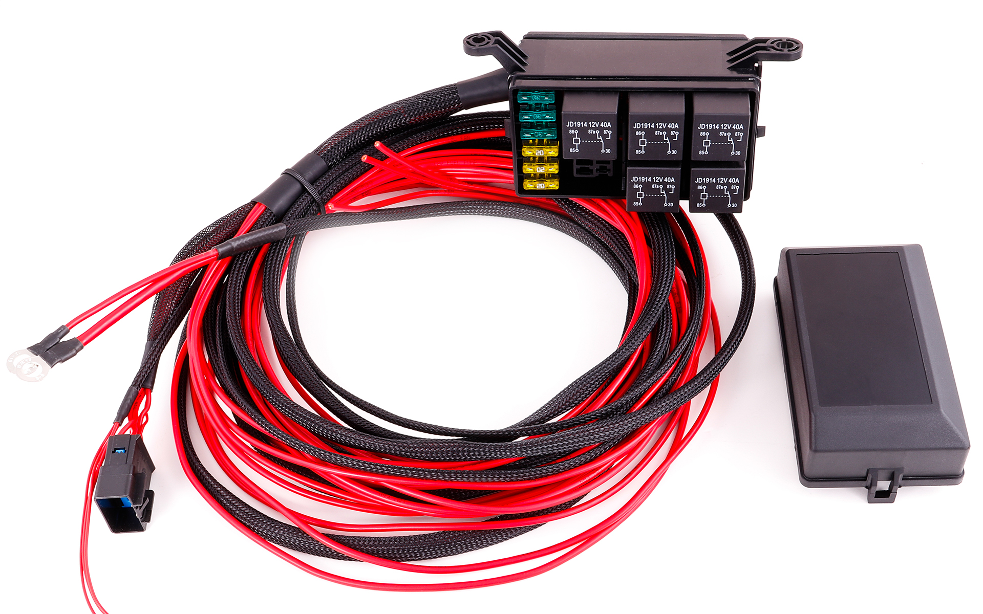 MaxxECU relay and fuse box