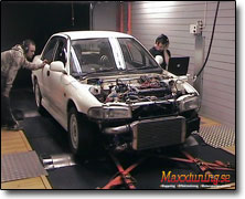Dynotesting Mitsubishi 4G63 (2000cc) Haltech E11, , Vpower