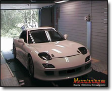 Dynotesting Mazda RX7 FD (1300cc) Apexi Power Fc, , Bensin 95/98