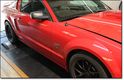 Dynotesting Ford Mustang GT - Orginal ECU Dynotesting Ford Mustang GT - Orginal ECU
