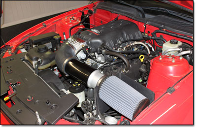 Dynotesting Ford Mustang GT - Orginal ECU Dynotesting Ford Mustang GT - Orginal ECU