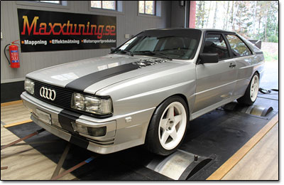 Installation and tuning Audi UrQuattro - MaxxECU V1