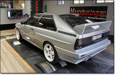 Installation and tuning Audi UrQuattro - MaxxECU V1