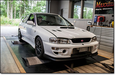 Tuning Subaru STI TYPE R - Link G4